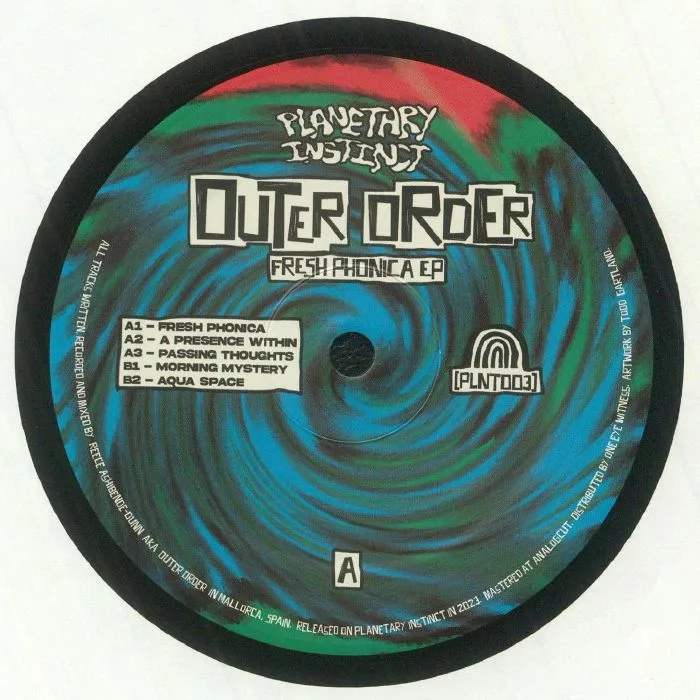 Front cover — OUTER ORDER — Fresh Phonica EP (B-STOCK)