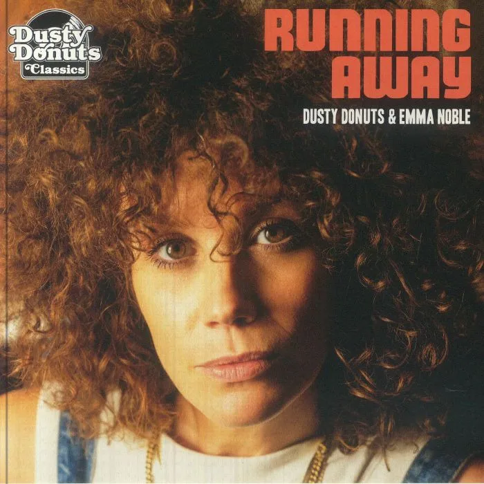 Front cover — DUSTY DONUTS / EMMA NOBLE — Running Away