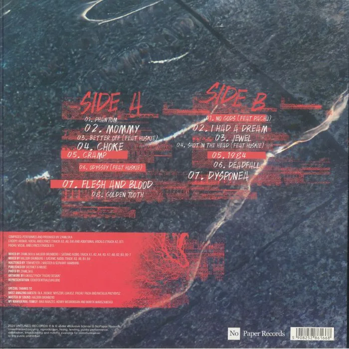 Back cover — ZAMILSKA — United Kingdom Of Anxiety
