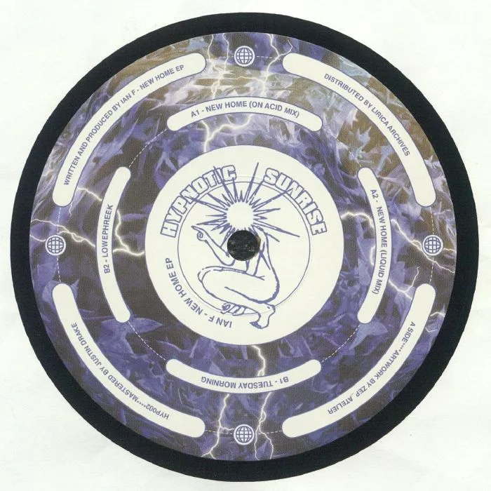 Back cover — IAN F — New Home EP