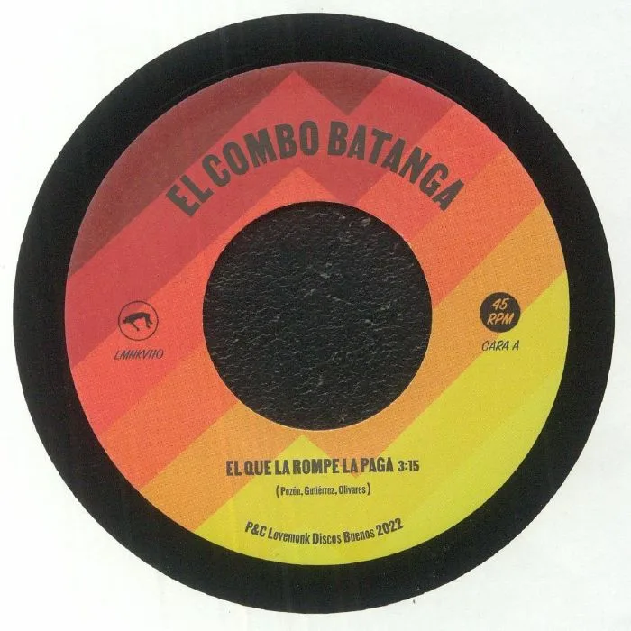 Лицевая сторона обложки — EL COMBO BATANGA — El Que La Rompe La Paga