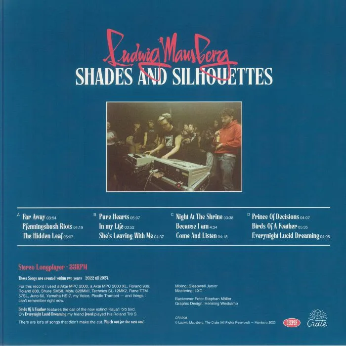 Back cover — Ludwig MAUSBERG — Shades & Silhouettes