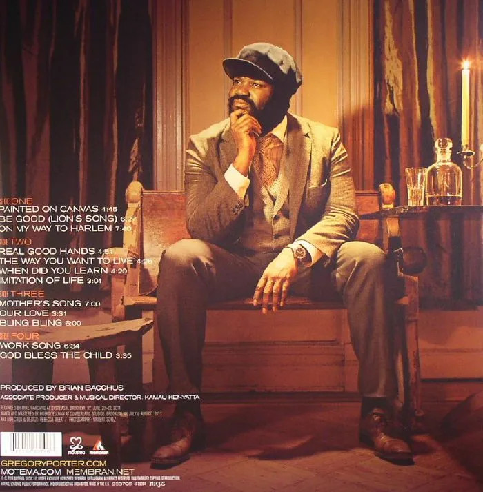 Обратная сторона обложки — Gregory PORTER — Be Good
