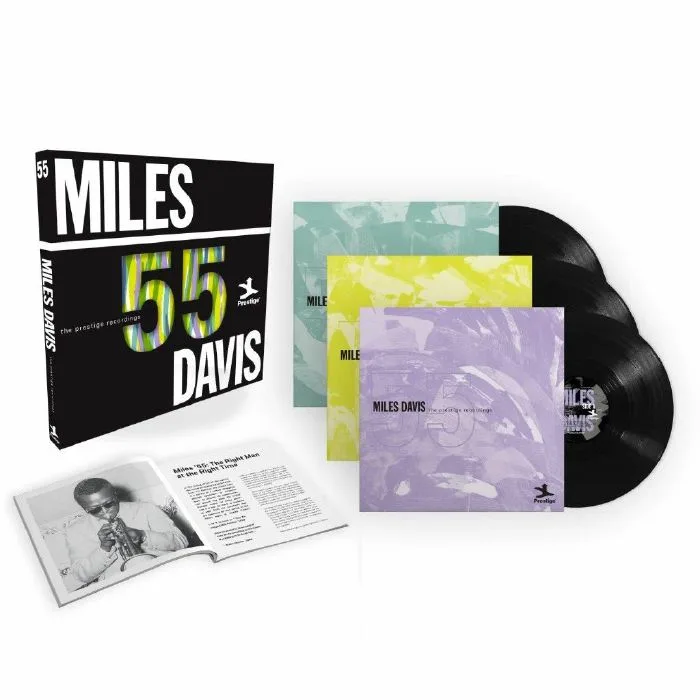 Лицевая сторона обложки — Miles DAVIS — Miles 55: The Prestige Recordings