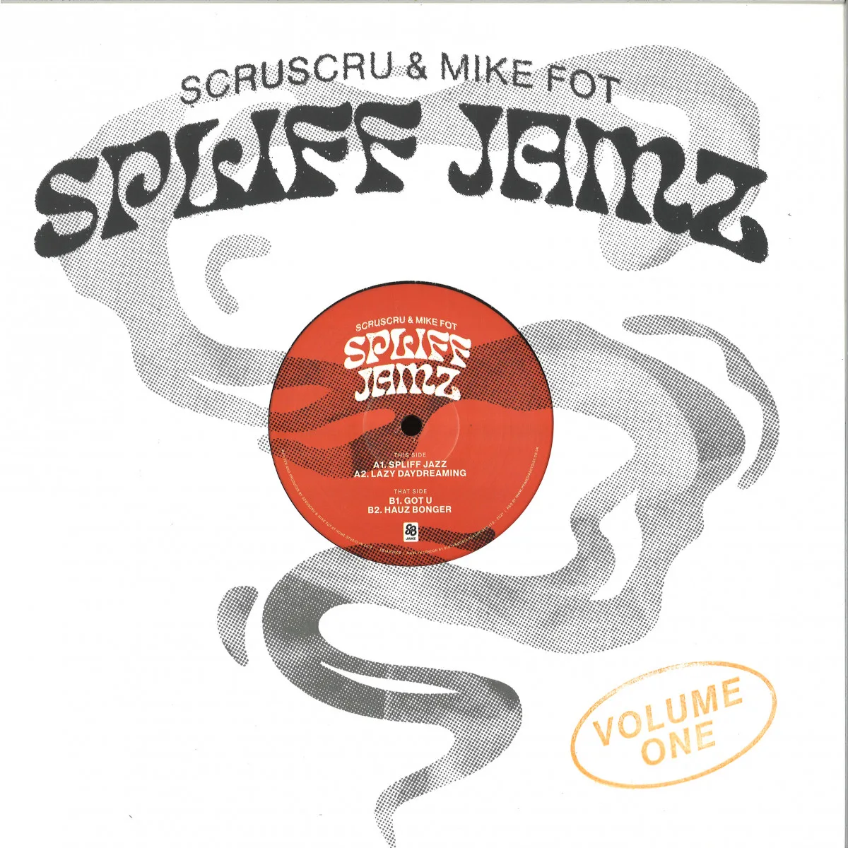 Front cover — Scruscru&Mike Fot — Spliff Jamz Vol.1