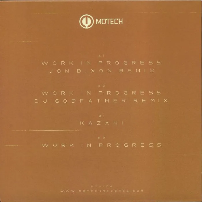 Обратная сторона обложки — DJ 3000 — Work In Progress (remixes) (B-STOCK)