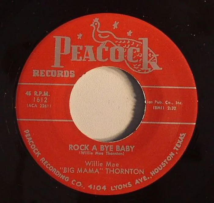 Обратная сторона обложки — BIG MAMA THORNTON — Hound Dog