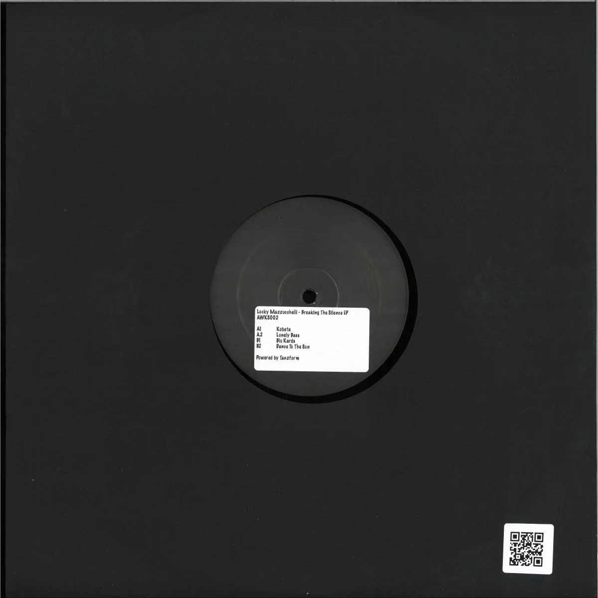 Back cover — Locky Mazzucchelli — Breaking The Silence EP
