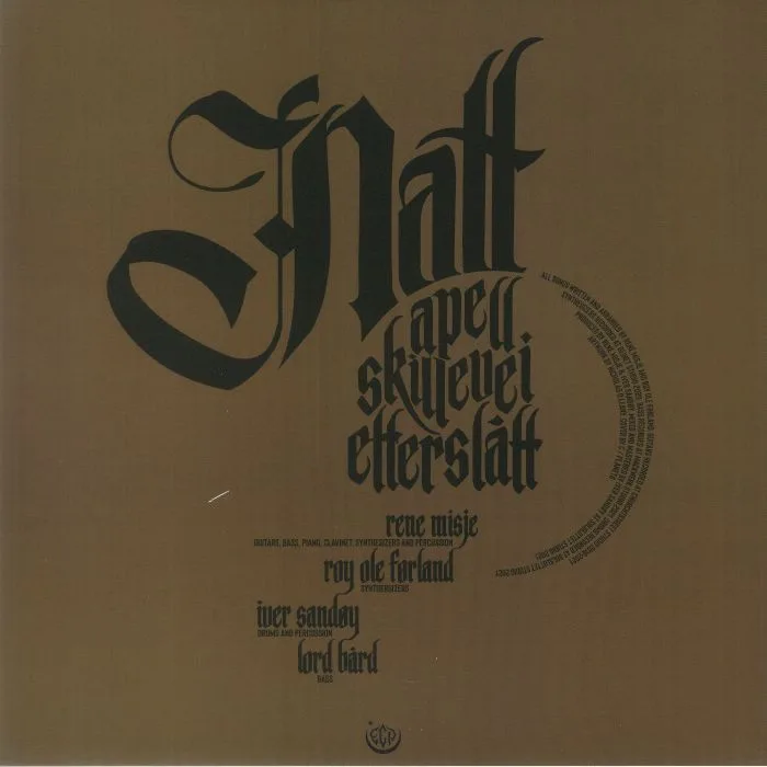 Обратная сторона обложки — NATT — Natt
