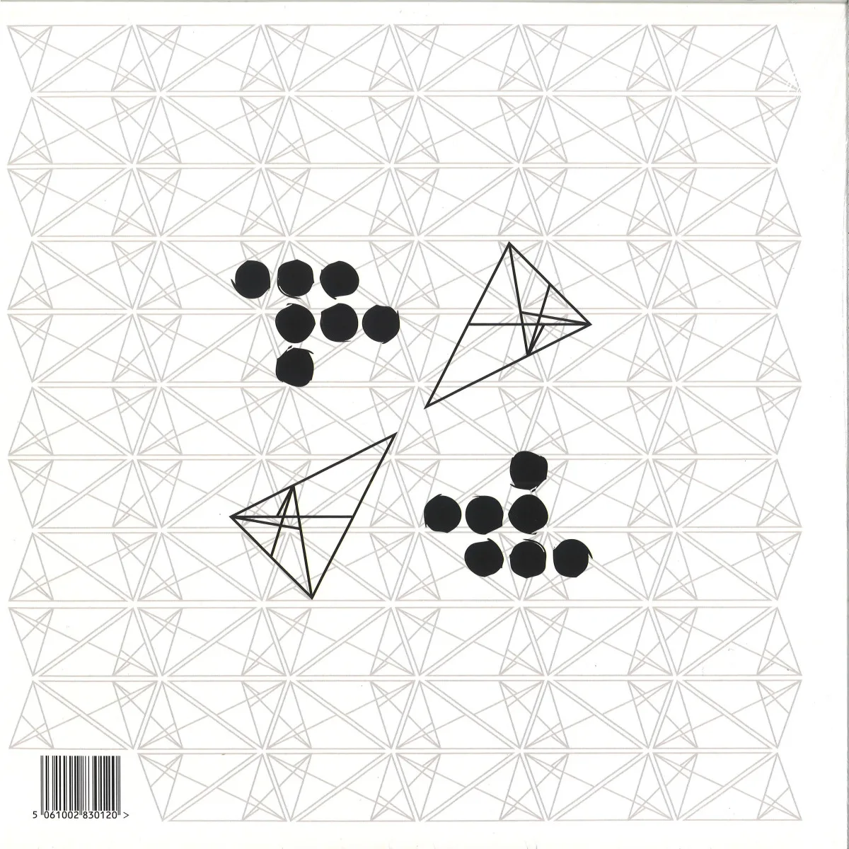 Back cover — Various — 20 (Hotflush 20th Year Anniversary Compilation) 3x12"