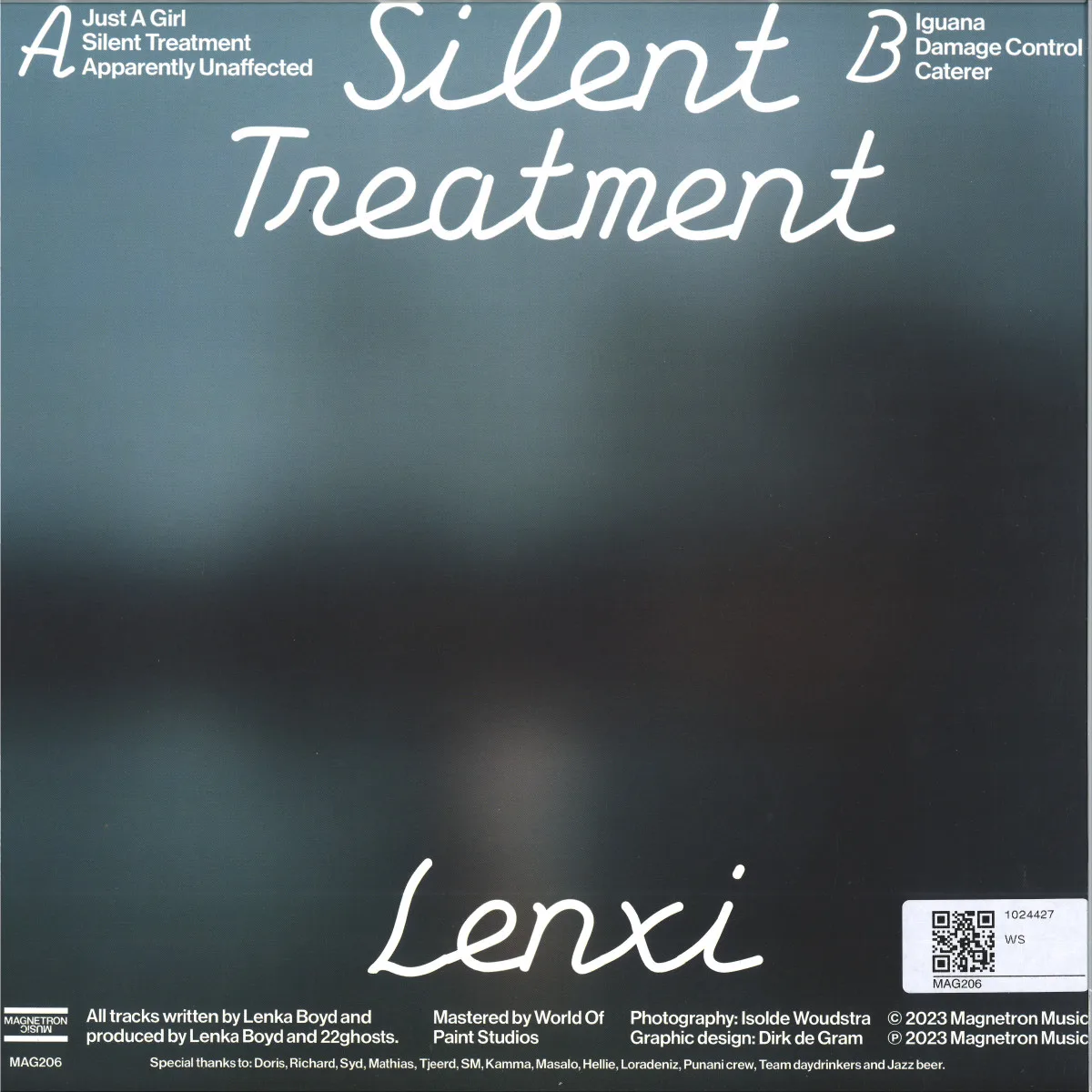 Обратная сторона обложки — Lenxi — Silent Treatment