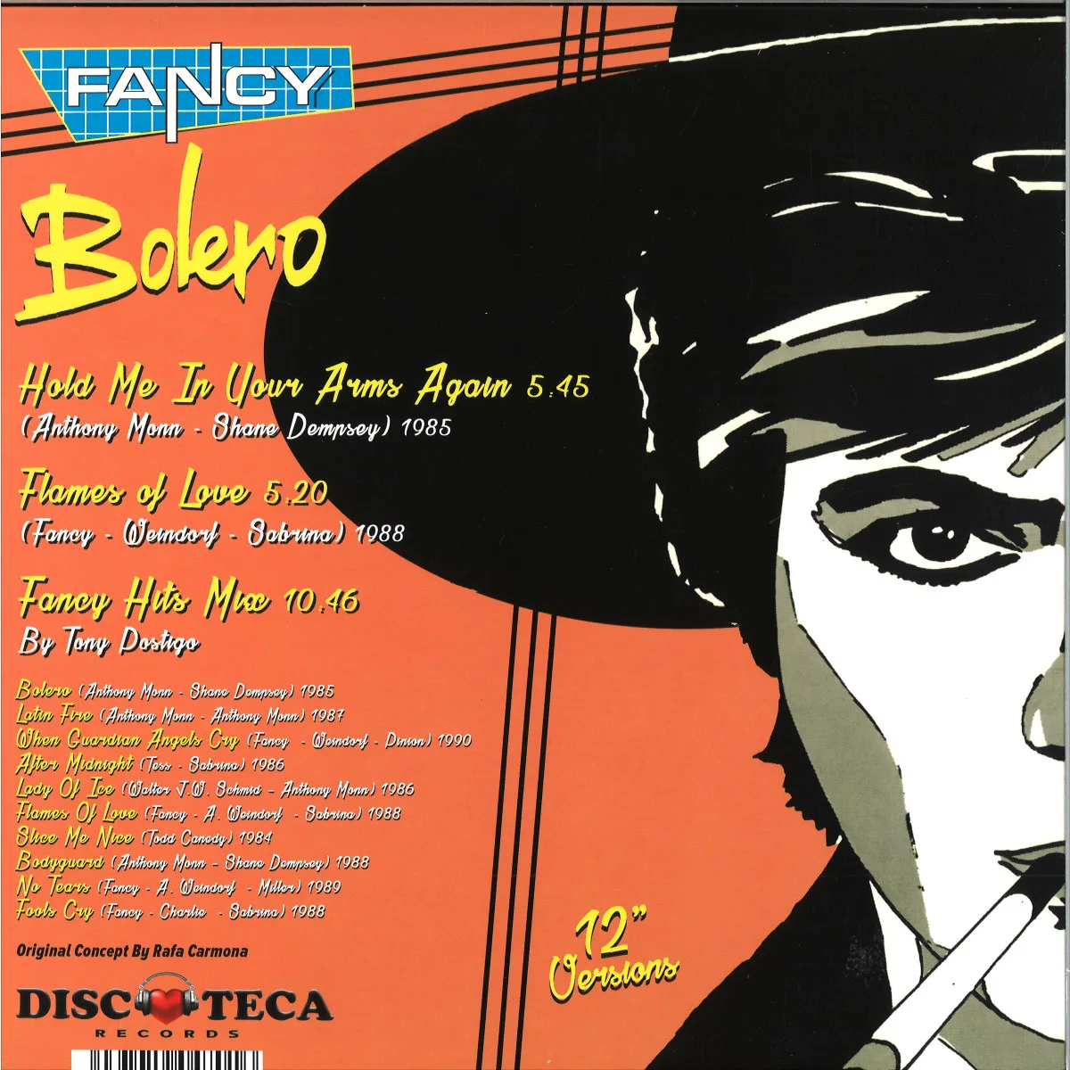 Back cover — Fancy — HITS MIX