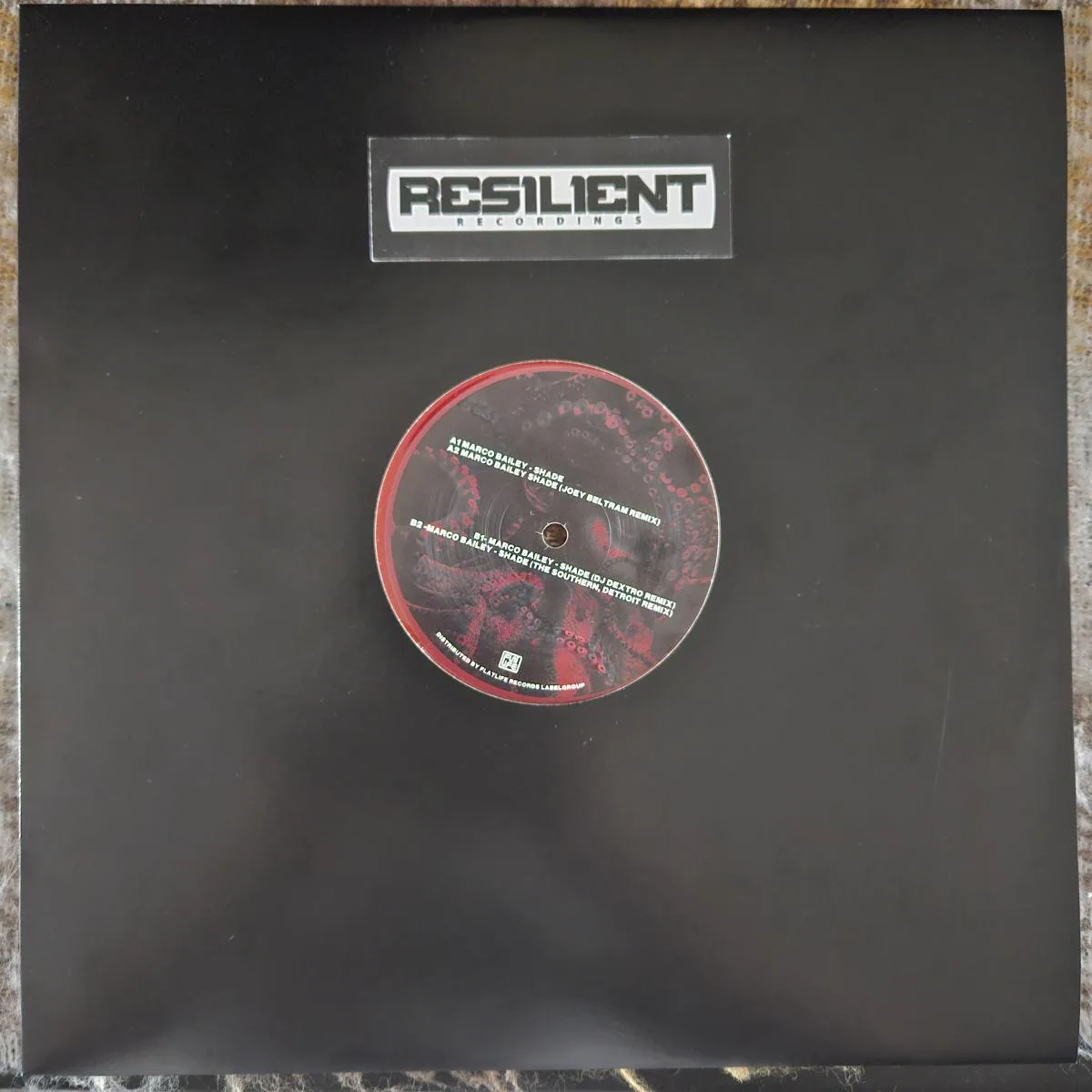 Back cover — Marco Bailey — Shade EP