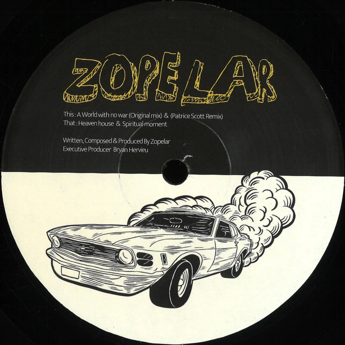 Front cover — Zopelar — Just Like Heaven EP