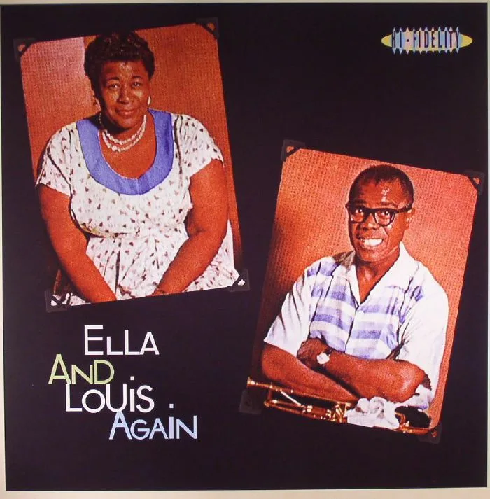 Front cover — Ella FITZGERALD / LOUIS ARMSTRONG — Ella & Louis Again