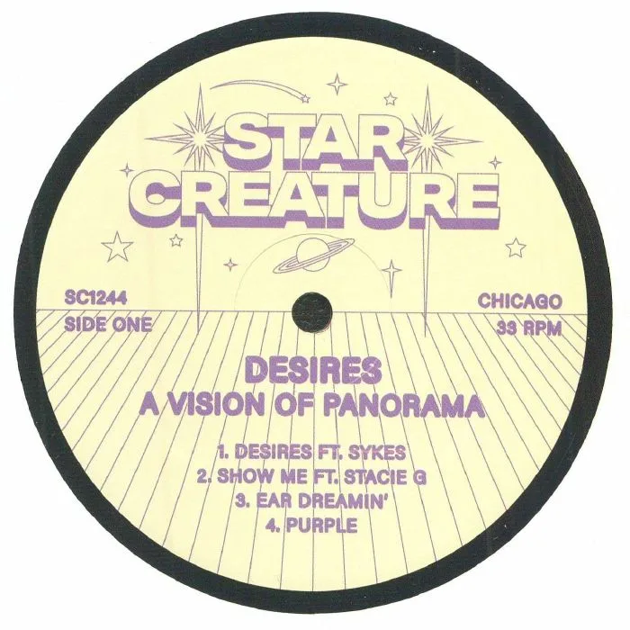 Лицевая сторона обложки — A VISION OF PANORAMA — Desire