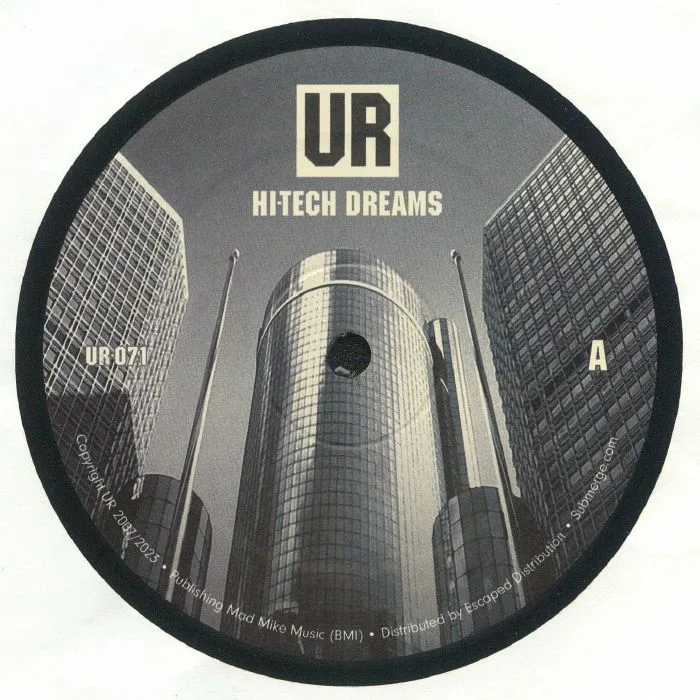 Лицевая сторона обложки — UR — Hi Tech Dreams (reissue)
