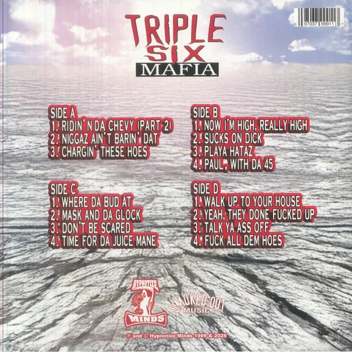 Обратная сторона обложки — TRIPLE SIX MAFIA — Underground Vol 1: 1991-1994