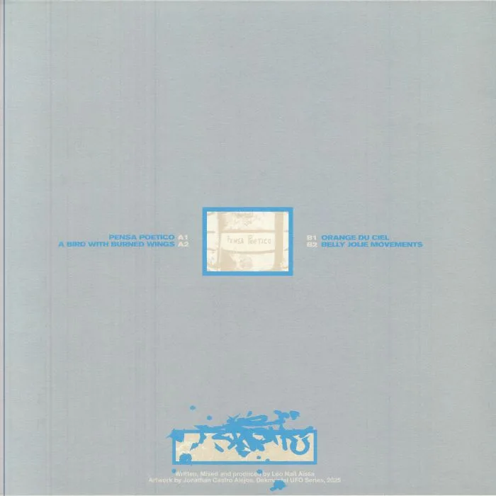 Back cover — QUELZA — Pensa Poetico