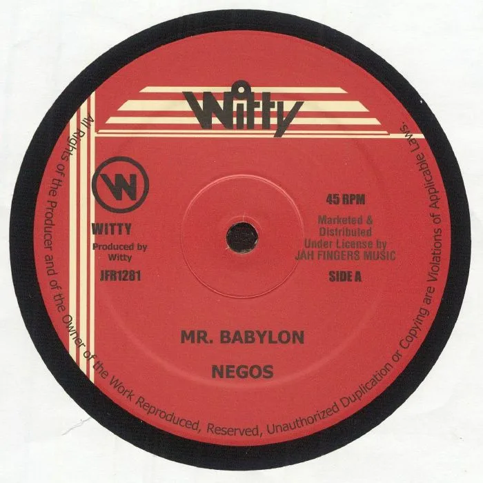 NEGOS — Mr Babylon
