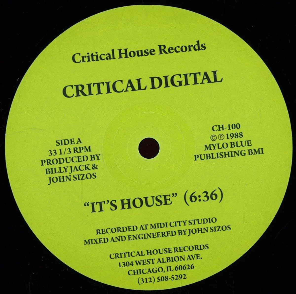 Critical Digital — It's House