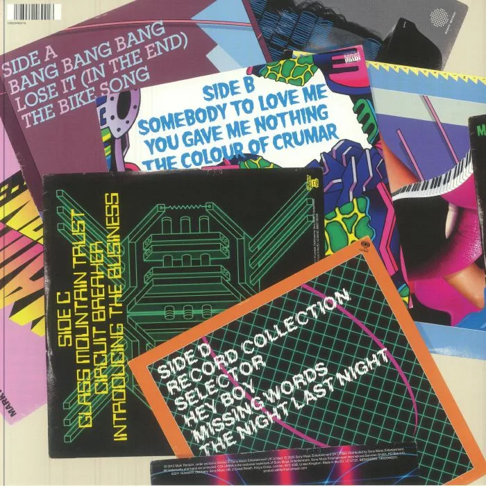 Back cover — Mark RONSON & THE BUSINESS INTL — Record Collection