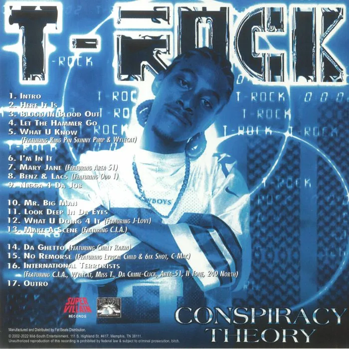 Обратная сторона обложки — T ROCK — Conspiracy Theory