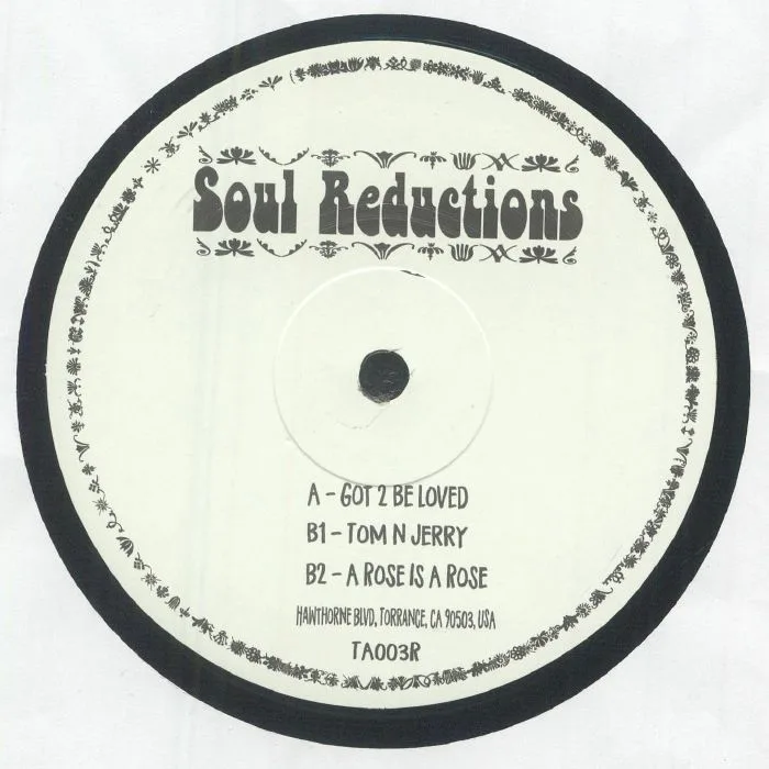 Back cover — SOUL REDUCTIONS — Got 2 Be Loved