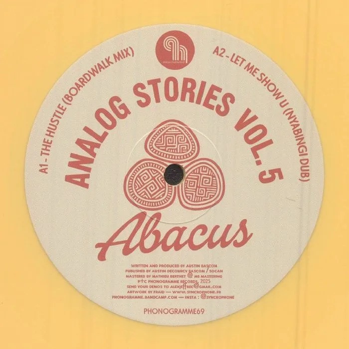 Front cover — ABACUS — Analog Stories Vol 5