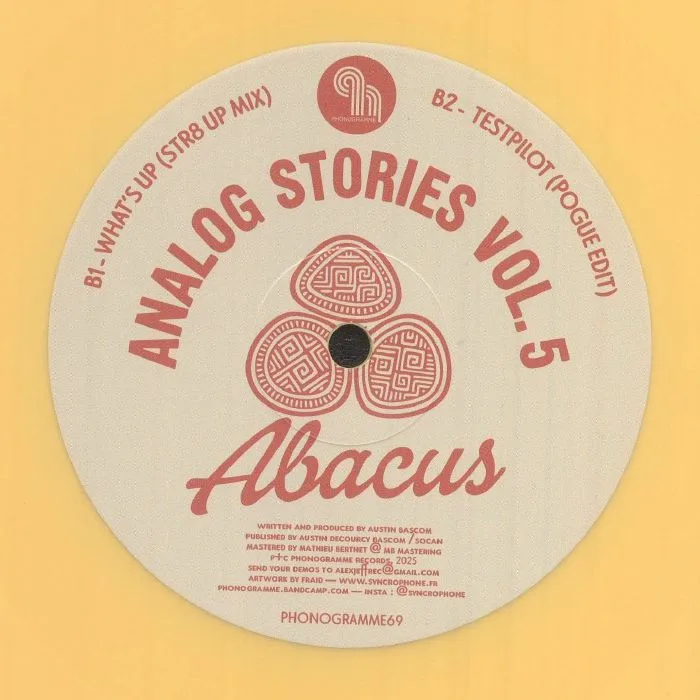 Back cover — ABACUS — Analog Stories Vol 5
