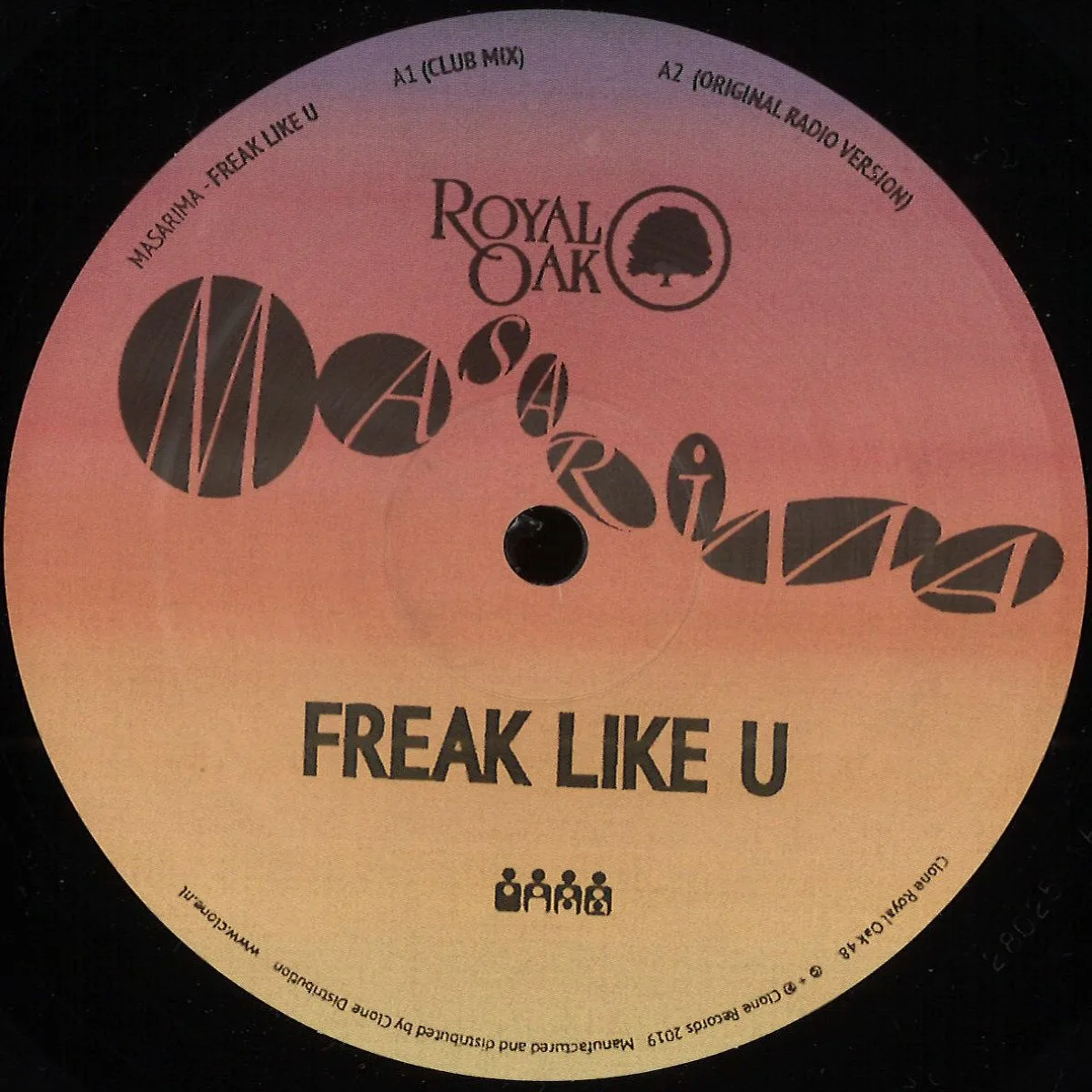 Лицевая сторона обложки — Masarima — Freak Like U