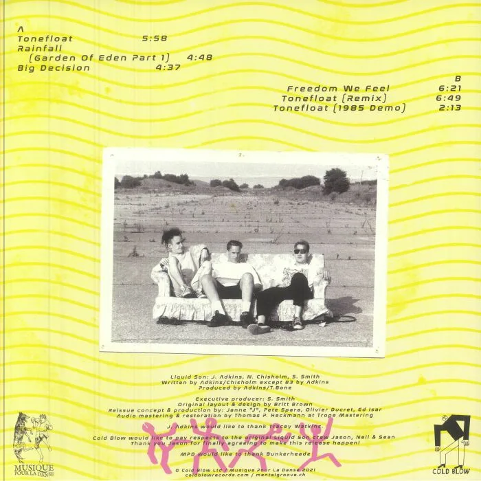 Back cover — LIQUID SON — Garden Of Eden