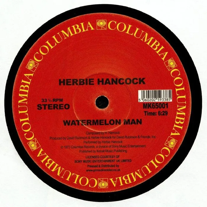 Обратная сторона обложки — Herbie HANCOCK — Chameleon