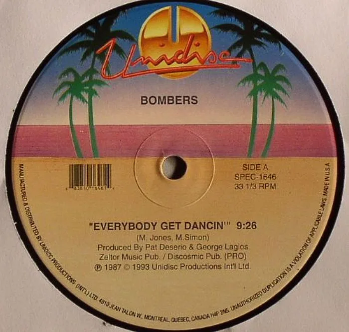 BOMBERS — Everybody Get Dancin'