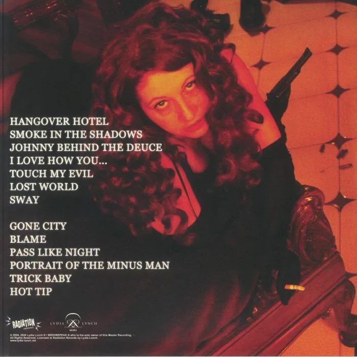 Обратная сторона обложки — Lydia LUNCH — Smoke In The Shadows (reissue)