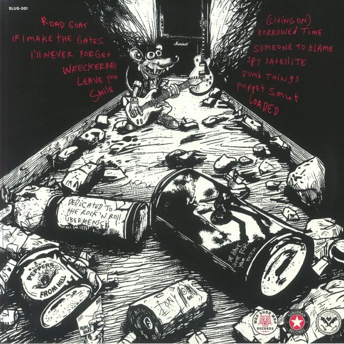 Back cover — The TONY SLUG EXPERIENCE — The Tony Slug Experience