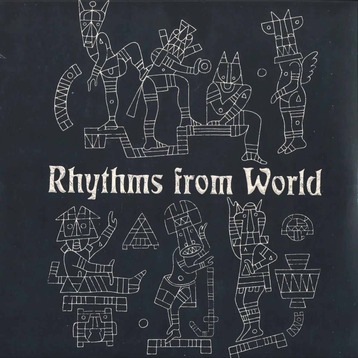 Лицевая сторона обложки — Terry Tester/Jay Sound — RHYTHMS FROM WORLD VOL. 1 EP