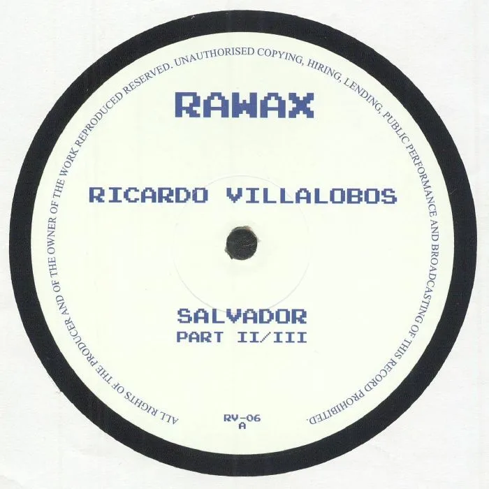 Лицевая сторона обложки — Ricardo VILLALOBOS — Salvador Part 2 / 3