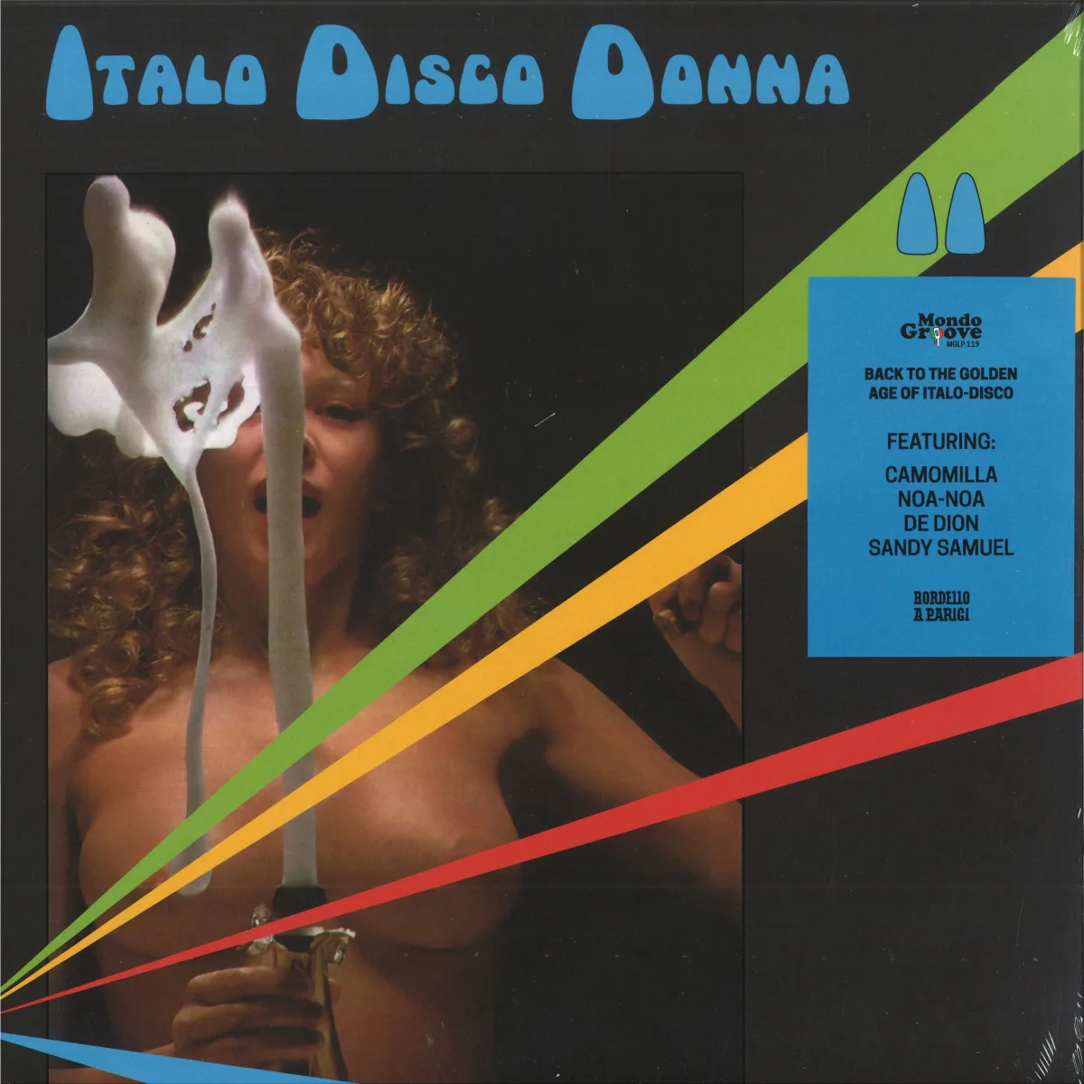 Лицевая сторона обложки — Various — ITALO DISCO DONNA II EP