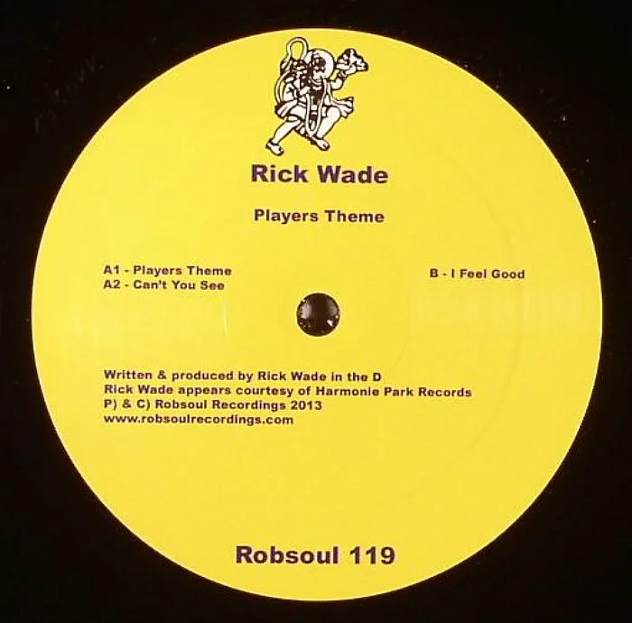Front cover — Rick WADE — Players Theme