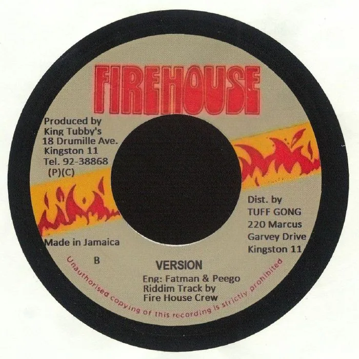 Back cover — ANTHONY RED ROSE / FIRE HOUSE CREW — Tempo