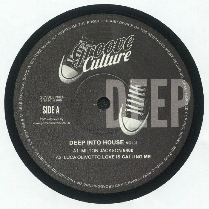 Front cover — Milton JACKSON / LUCA OLIVOTTO / SEBB JUNIOR / FOLKNESS — Deep Into House Vol 2