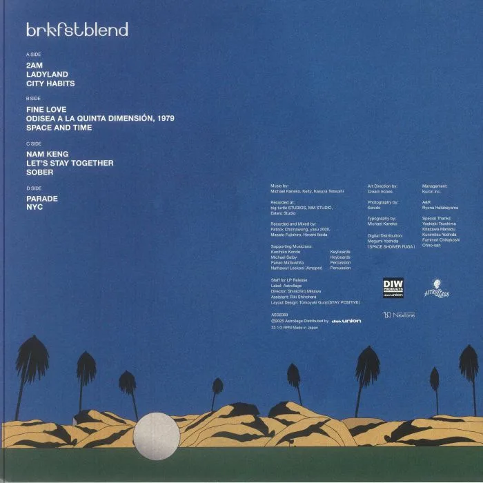 Back cover — BRKFSTBLEND — Brkfstblend