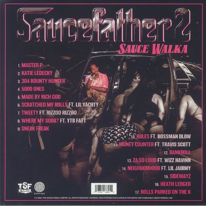 Обратная сторона обложки — SAUCE WALKA — Saucefather 2