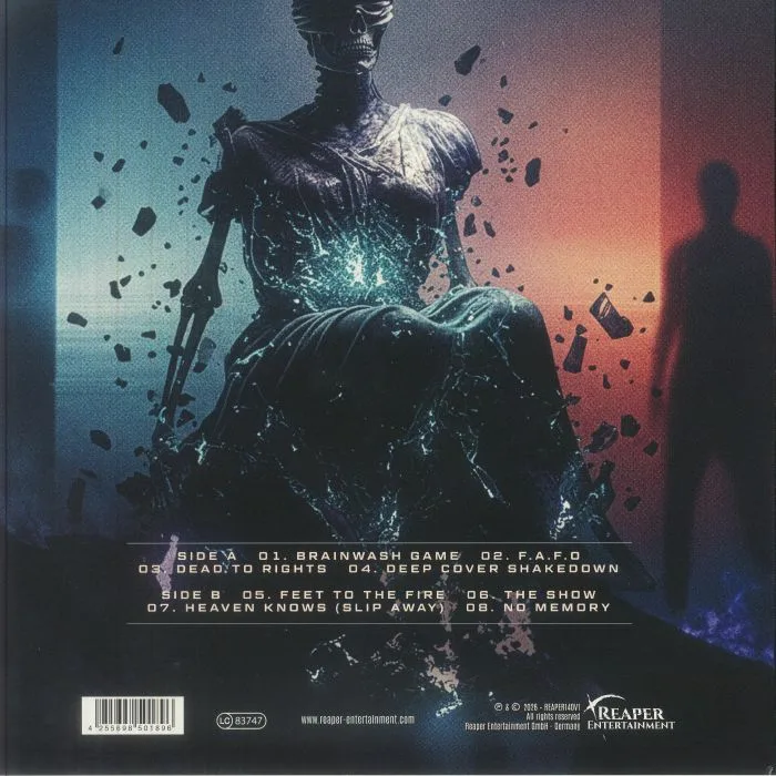 Back cover — METAL CHURCH — Dead To Rights
