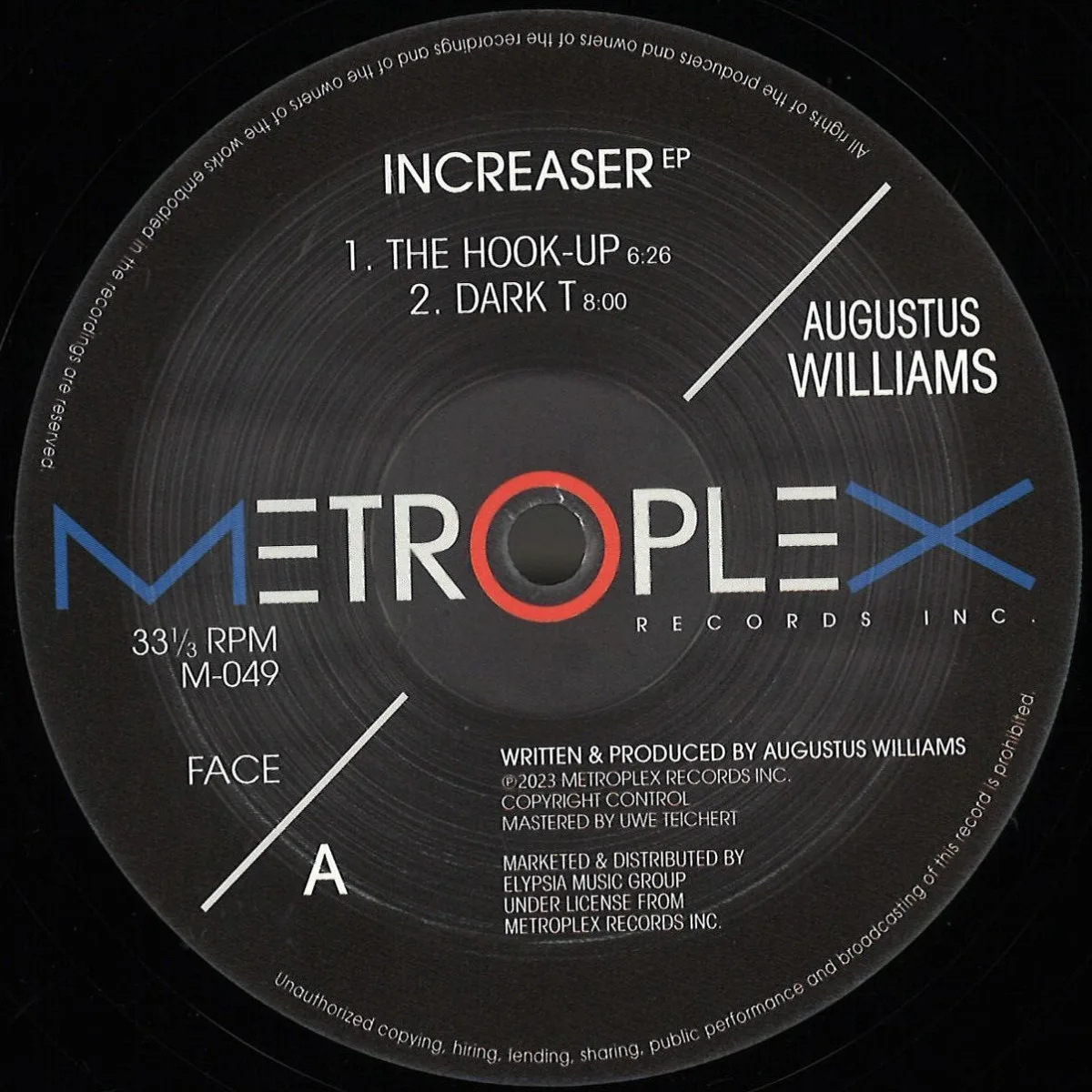 Augustus Williams — Increaser EP
