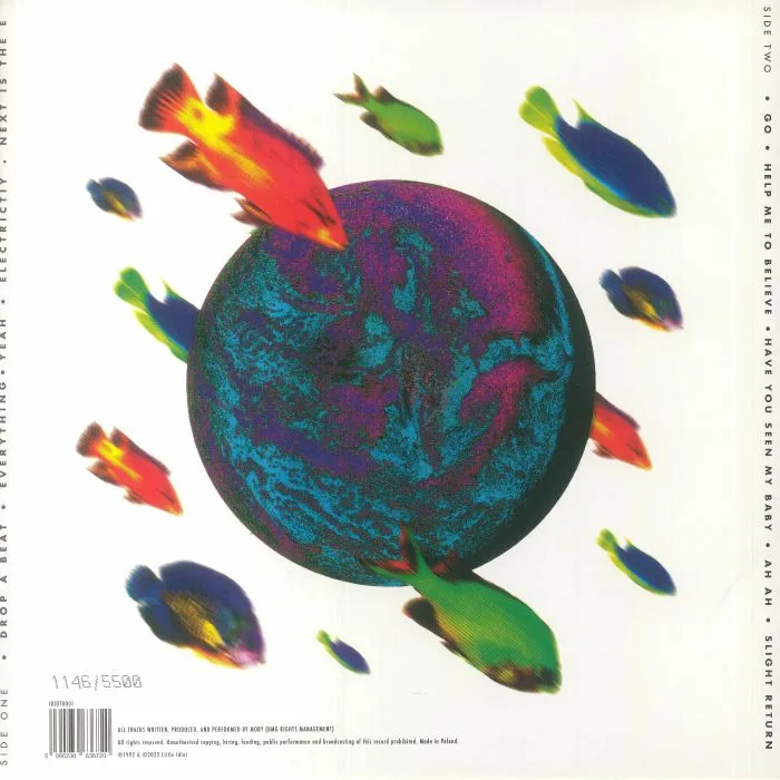 Back cover — MOBY — Moby (reissue)
