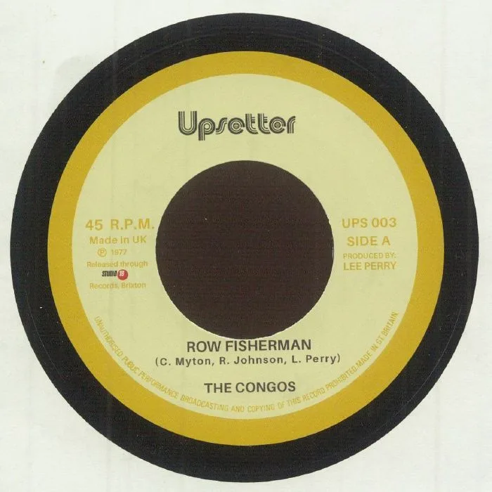 The CONGOES / UPSETTERS — Row Fisherman
