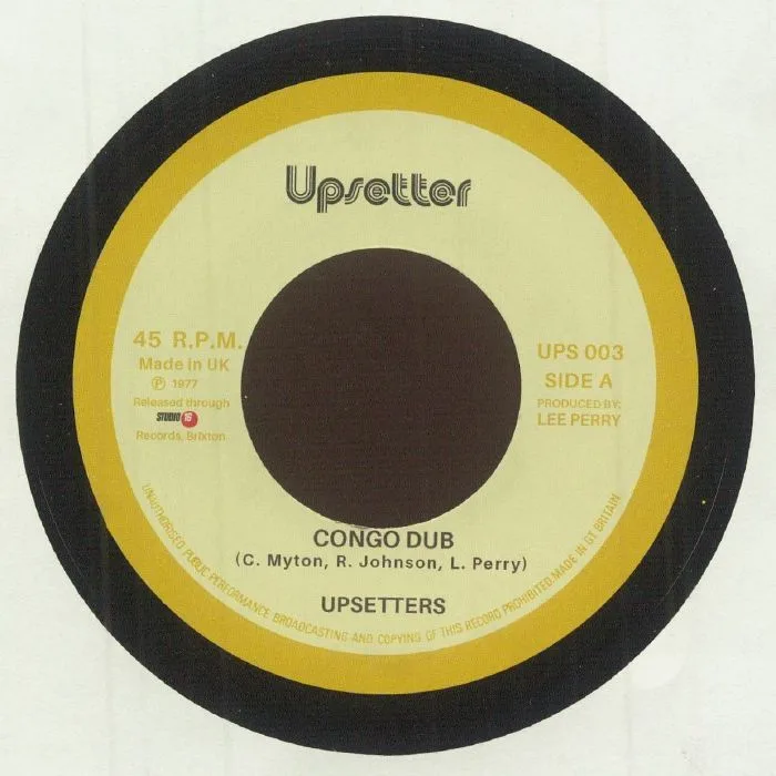 Обратная сторона обложки — The CONGOES / UPSETTERS — Row Fisherman