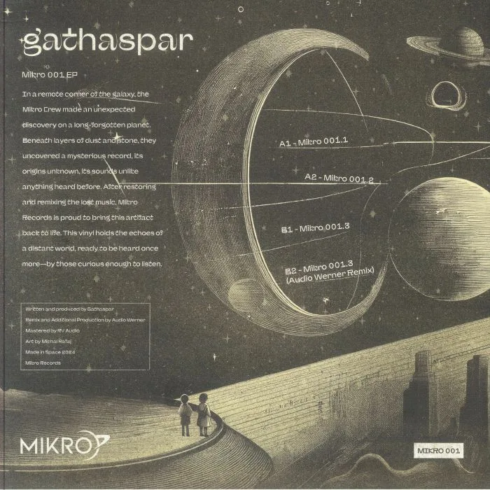 Back cover — GATHASPAR — MIKRO Records 001